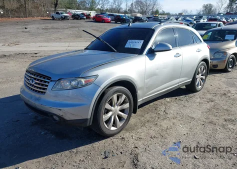 2003 Infiniti Fx45 from USA, damaged, VIN JNRBS08W63X404038